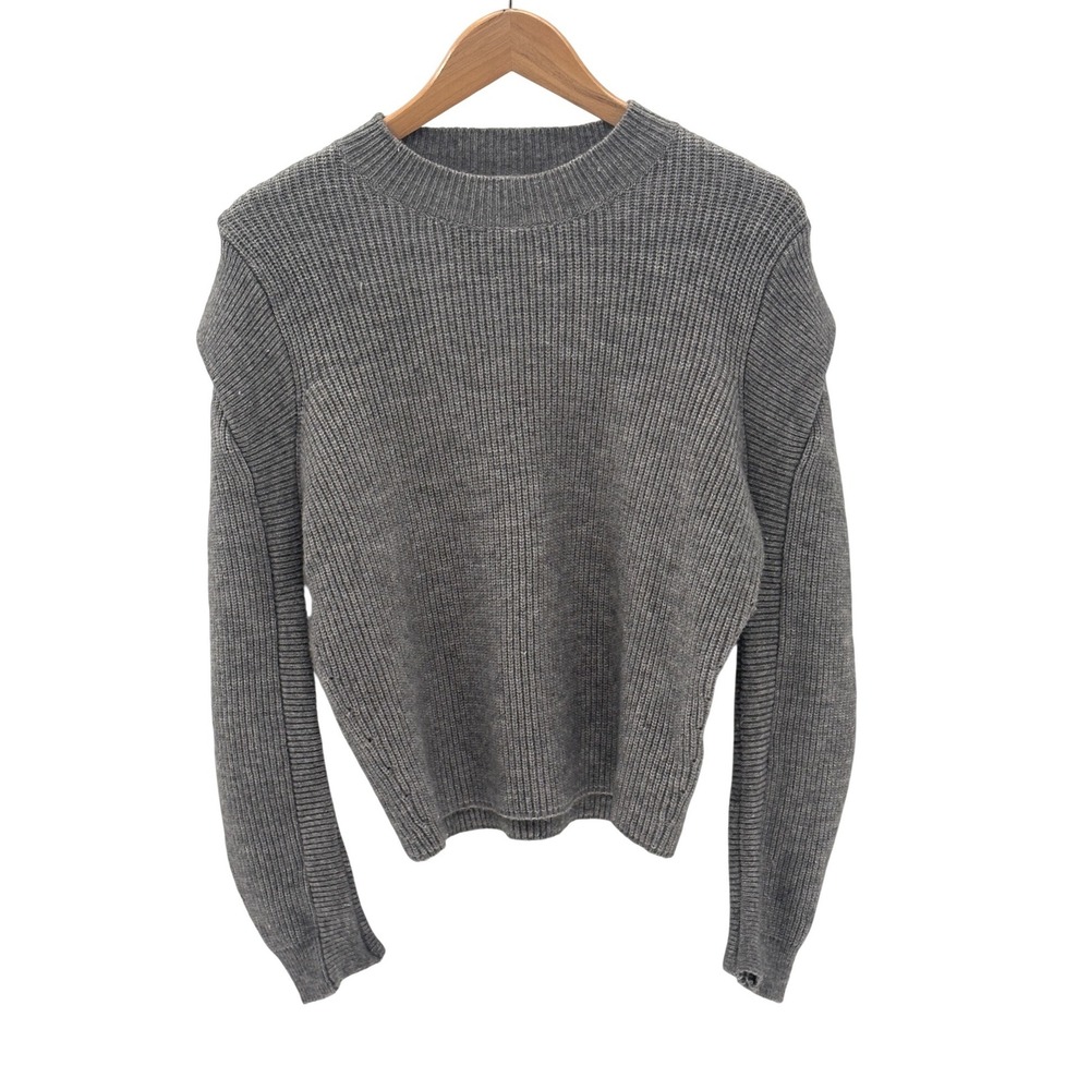 Wild Pony‎ Sweater Pullover Thick Women Small Gray Long Sleeve